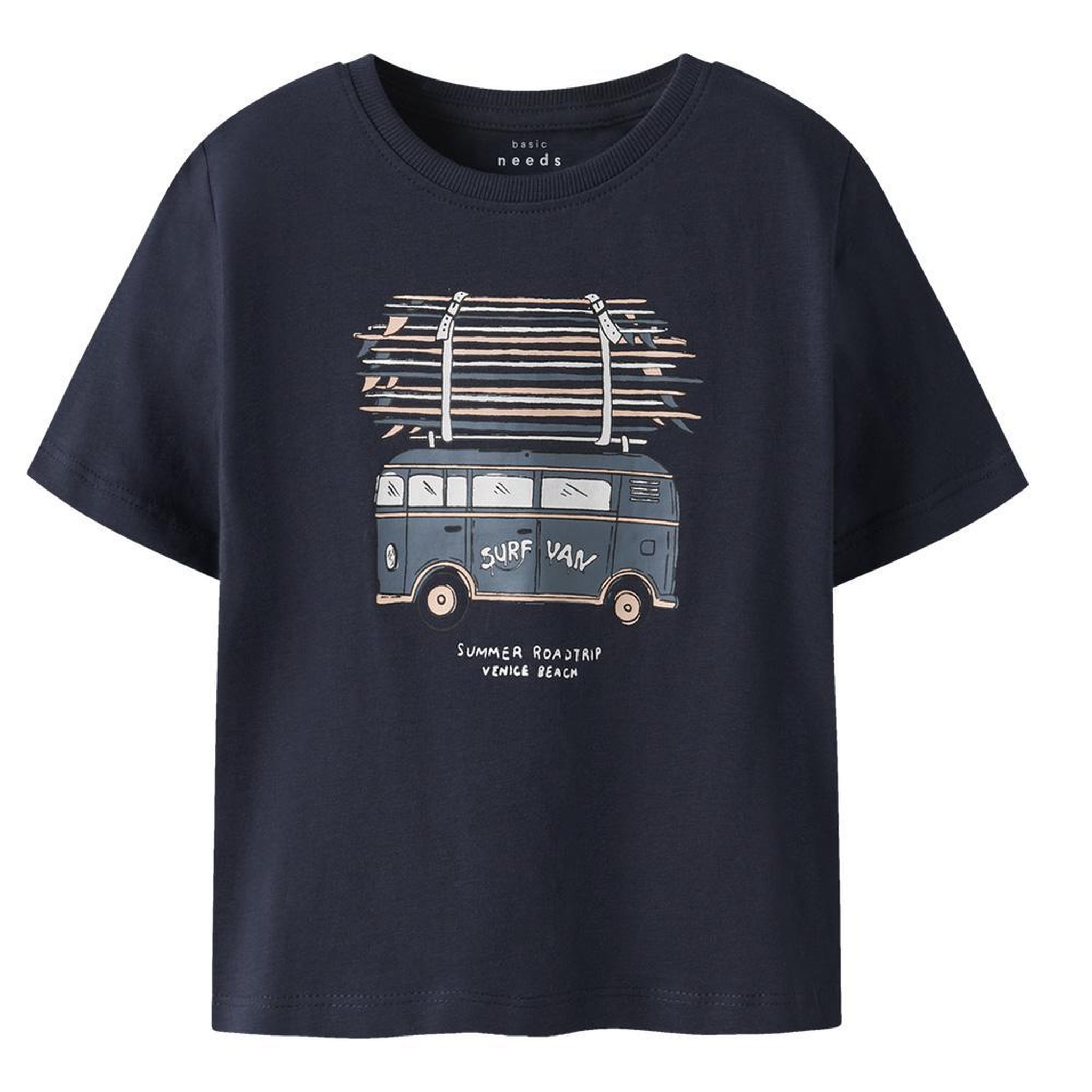 NAME IT T-Shirt Marine Garçon Name it Vagno. Coloris disponibles : Bleu