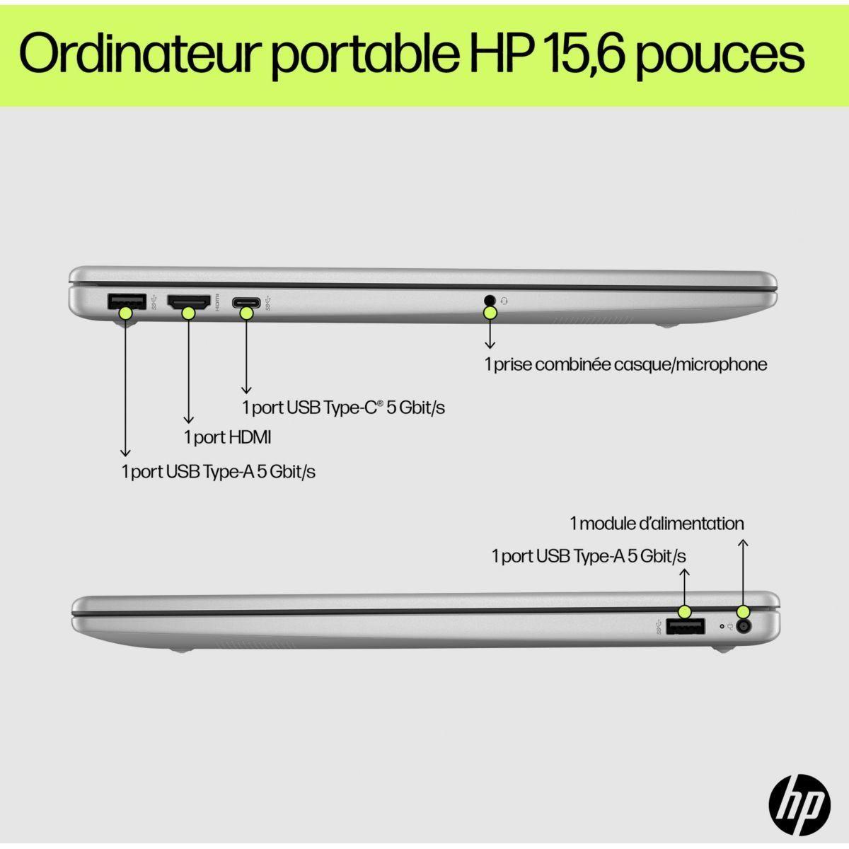 HP Ordinateur portable 15-fd1001nf