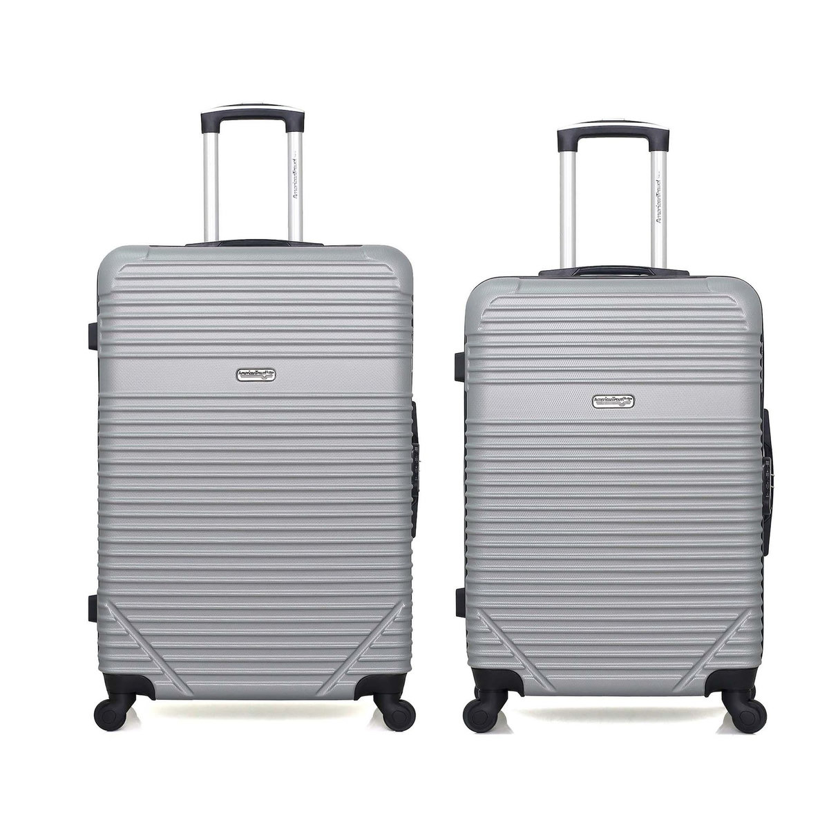 AMERICAN TRAVEL AMERICAN TRAVEL - Lot de 2 - Valise grand format et valise weekend MEMPHIS