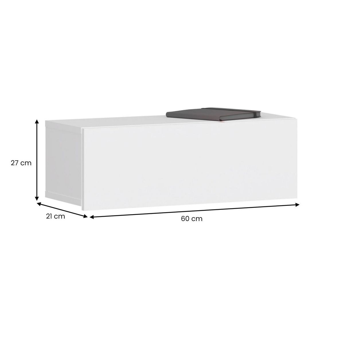 IDIMEX Tiroir suspendu THALA, en bois