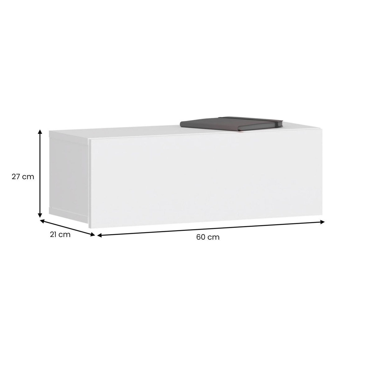 IDIMEX Tiroir suspendu THALA, en bois