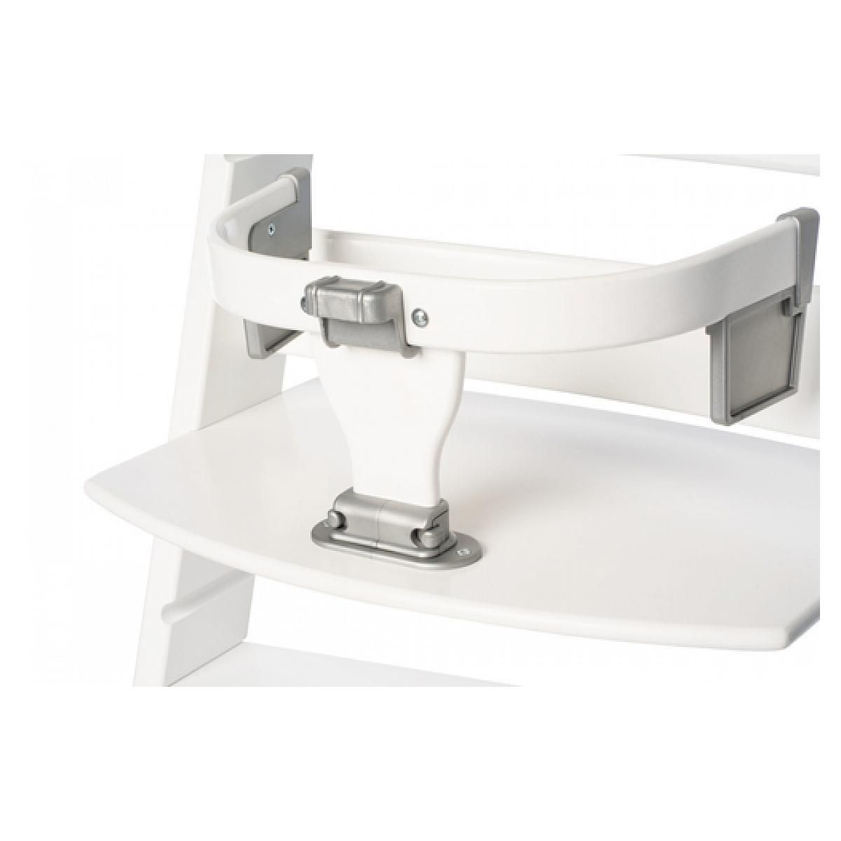 GEUTHER Chaise Haute Évolutive Geuther Syt Arceau en Blanc, Sécurisée et Confortable