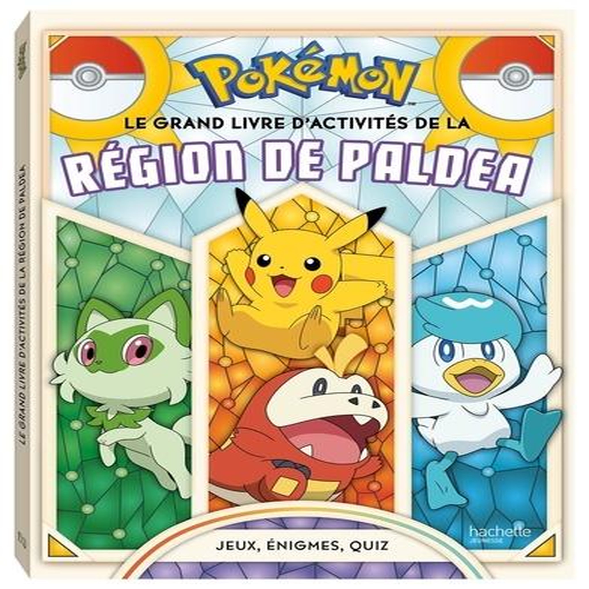 POKEMON LE GRAND LIVRE D'ACTIVITE DE LA REGION DE PALDEA, Hachette Jeunesse