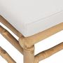 Voir la diapositive 5 : VIDAXL Canapes d'angle de jardin avec coussins gris clair 2 pcs bambou