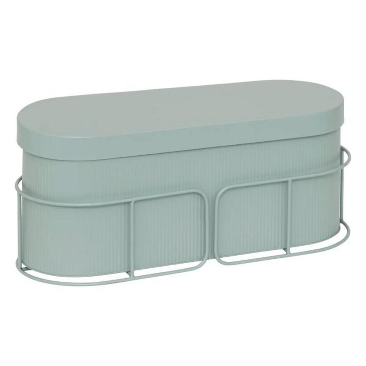 ATMOSPHERA Jardinière en Métal  Aze  47cm Vert Céladon