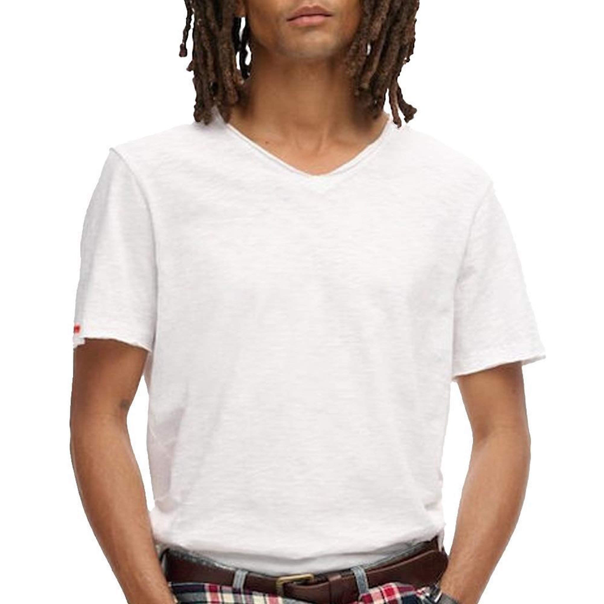 Voir la diapositive 1 : SUPERDRY T-Shirt Blanc Homme Superdru Raw