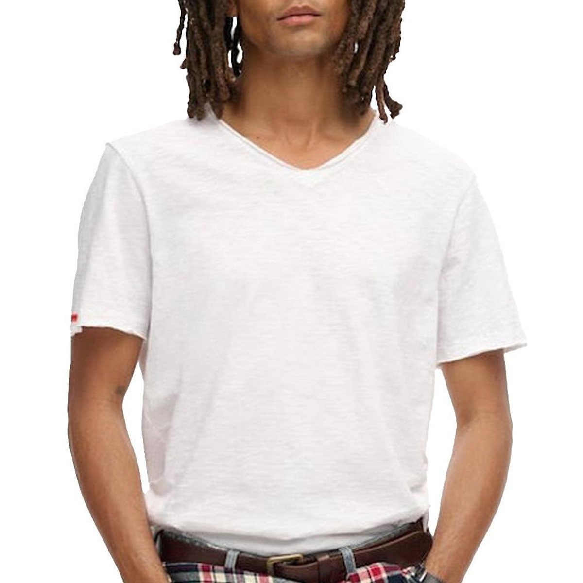 SUPERDRY T-Shirt Blanc Homme Superdru Raw