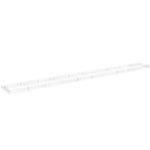 VIDAXL Lit sureleve a gabion Acier galvanise 1000x100x20 cm