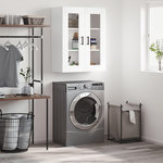 VIDAXL Armoire murale blanc 69,5x34x90 cm