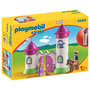 Voir la diapositive 1 : PLAYMOBIL 9389 - 1.2.3 - Château de princesse avec tours empilables