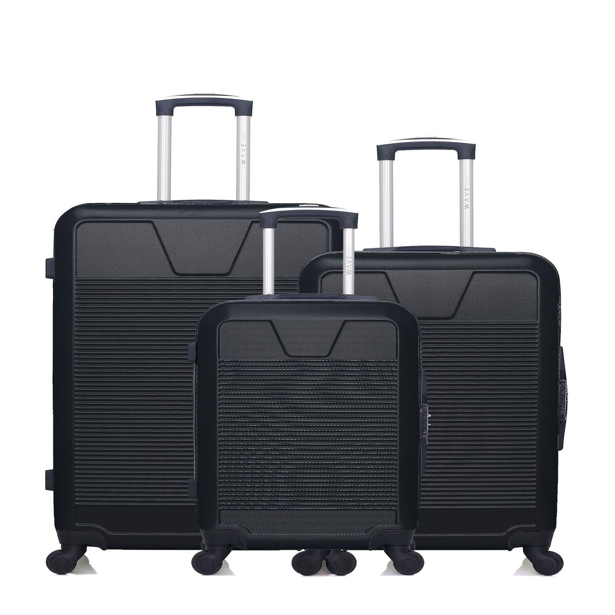 WAVE PARIS Wave paris - lot de 3 - valise grand format, valise weekend et valise cabine selenga