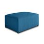 Voir la diapositive 4 : BEST MOBILIER Topaze - pouf - en velours côtelé