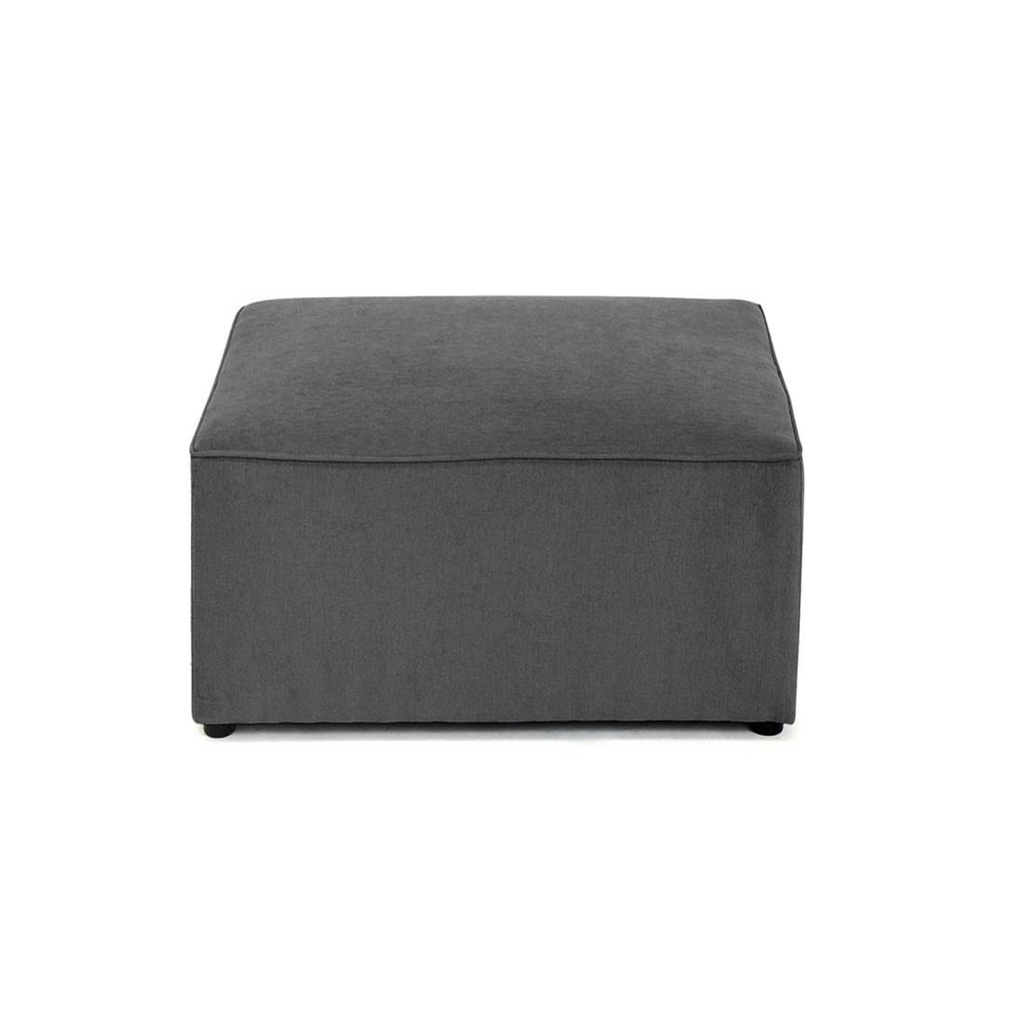 Voir la diapositive 1 : BEST MOBILIER Topaze - pouf - en tissu