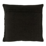 Paris Prix Coussin Carré Déco  Miroir  45x45cm Noir