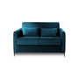 Voir la diapositive 1 : LISA DESIGN Owen - canapé 3 places convertible express couchage quotidien 140 cm matelas 12 cm en velours
