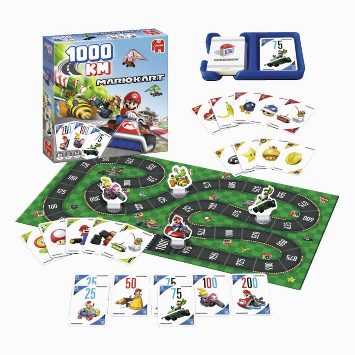 Jumbo Jumbo 1000KM Mario Kart Board Game 1110100011