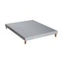 Voir la diapositive 4 : Ensemble literie matelas 594 ressort ensachés +sommier tapissier 140x190 cm ASTRE