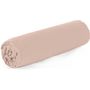 Voir la diapositive 3 : Home collection Drap housse de coton-bambou - rose