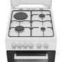 Voir la diapositive 4 : Beko Cuisinière mixte FSS53011DW