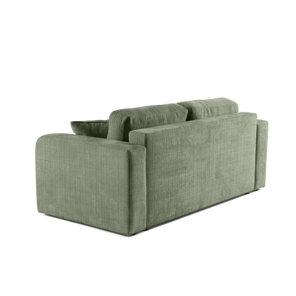 BEST MOBILIER Miro - canapé droit 2 places - en velours texturé