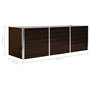 Voir la diapositive 6 : VIDAXL Lit sureleve de jardin Marron 240x80x77 cm Acier galvanise