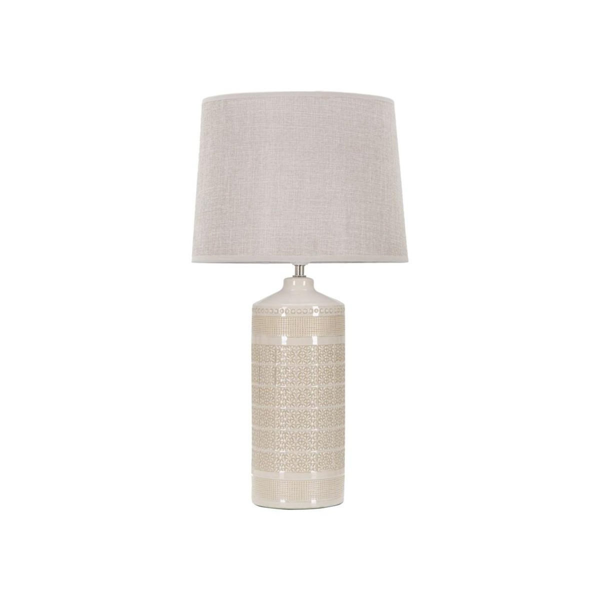 Paris Prix Lampe à Poser en Céramique  Graphs  55cm Crème