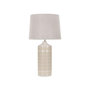 Voir la diapositive 1 : Paris Prix Lampe à Poser en Céramique  Graphs  55cm Crème