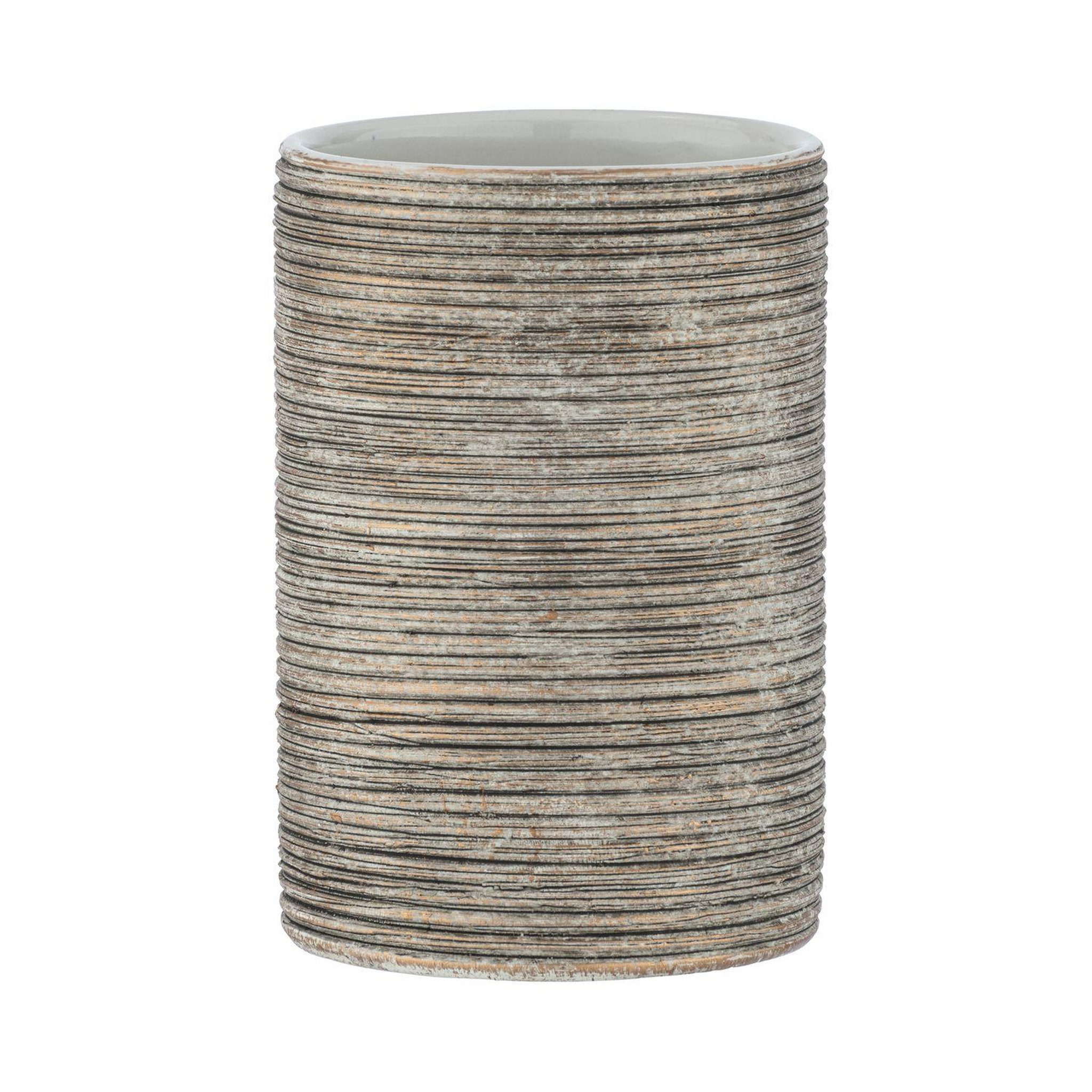 Voir la diapositive 2 : Wenko Gobelet design naturel en relief fedio - beige
