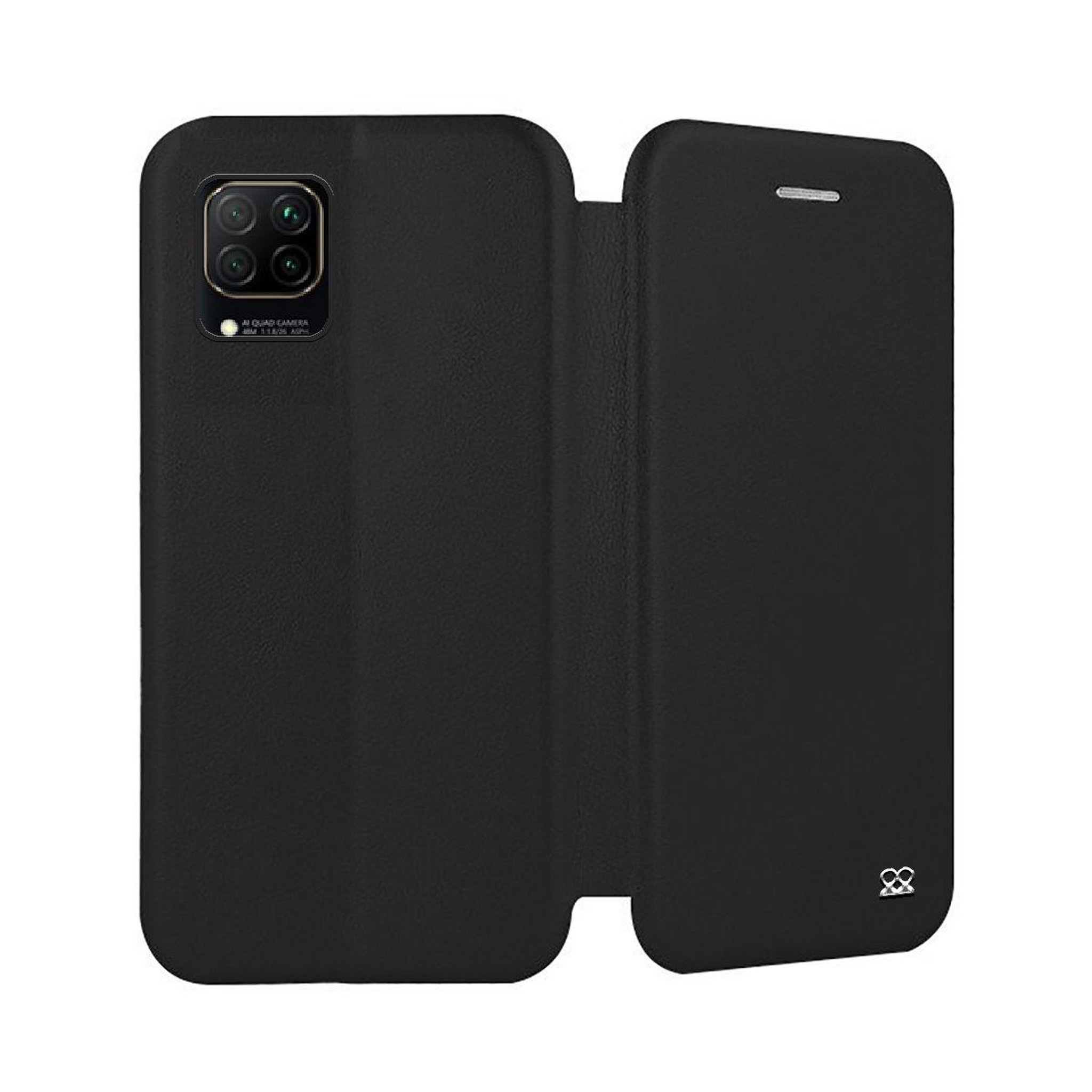 Voir la diapositive 4 : IBROZ Etui huawei p40 lite cuir noir