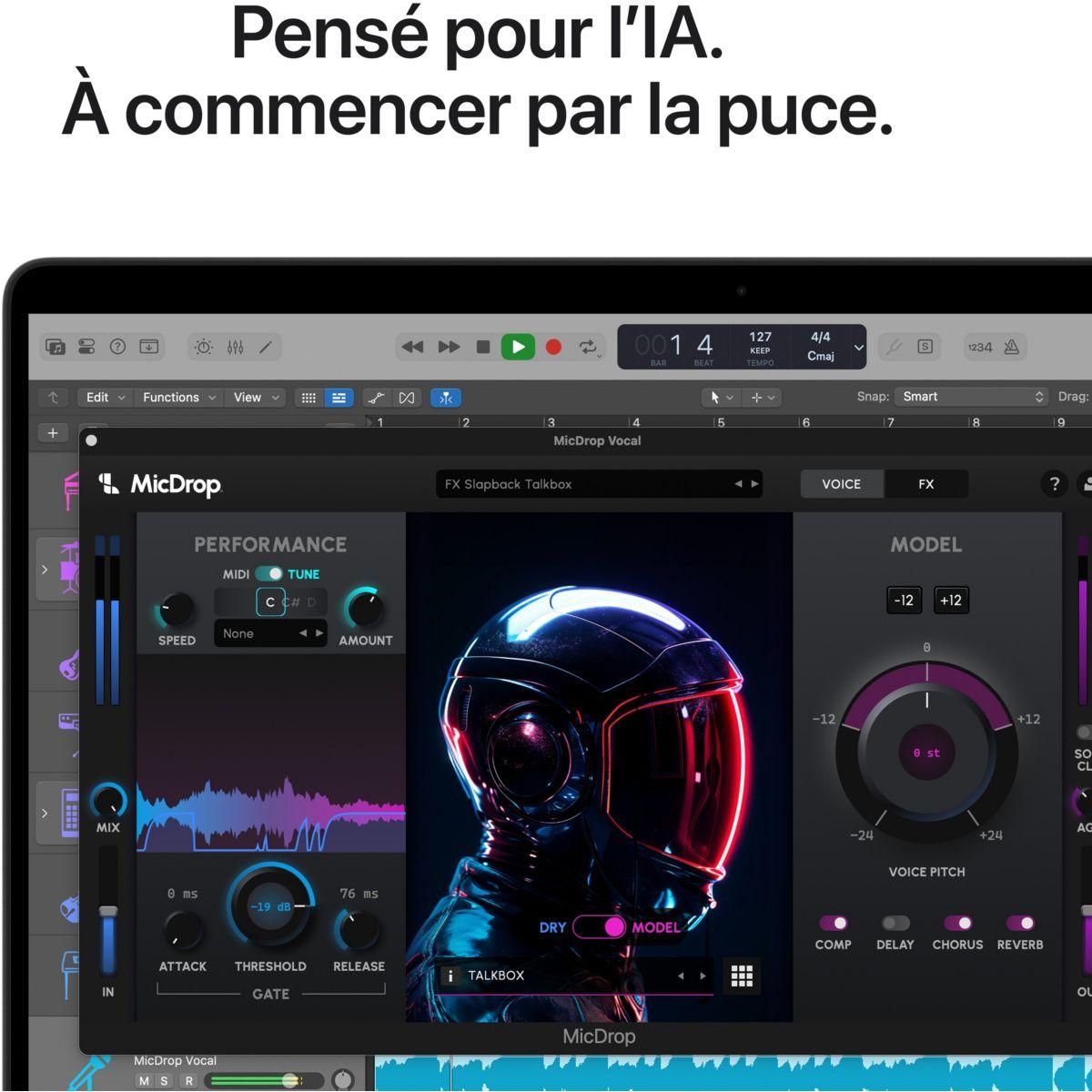 APPLE Ordinateur Apple Pro 14' M5 16Go CPU10 GPU10 1To Noir