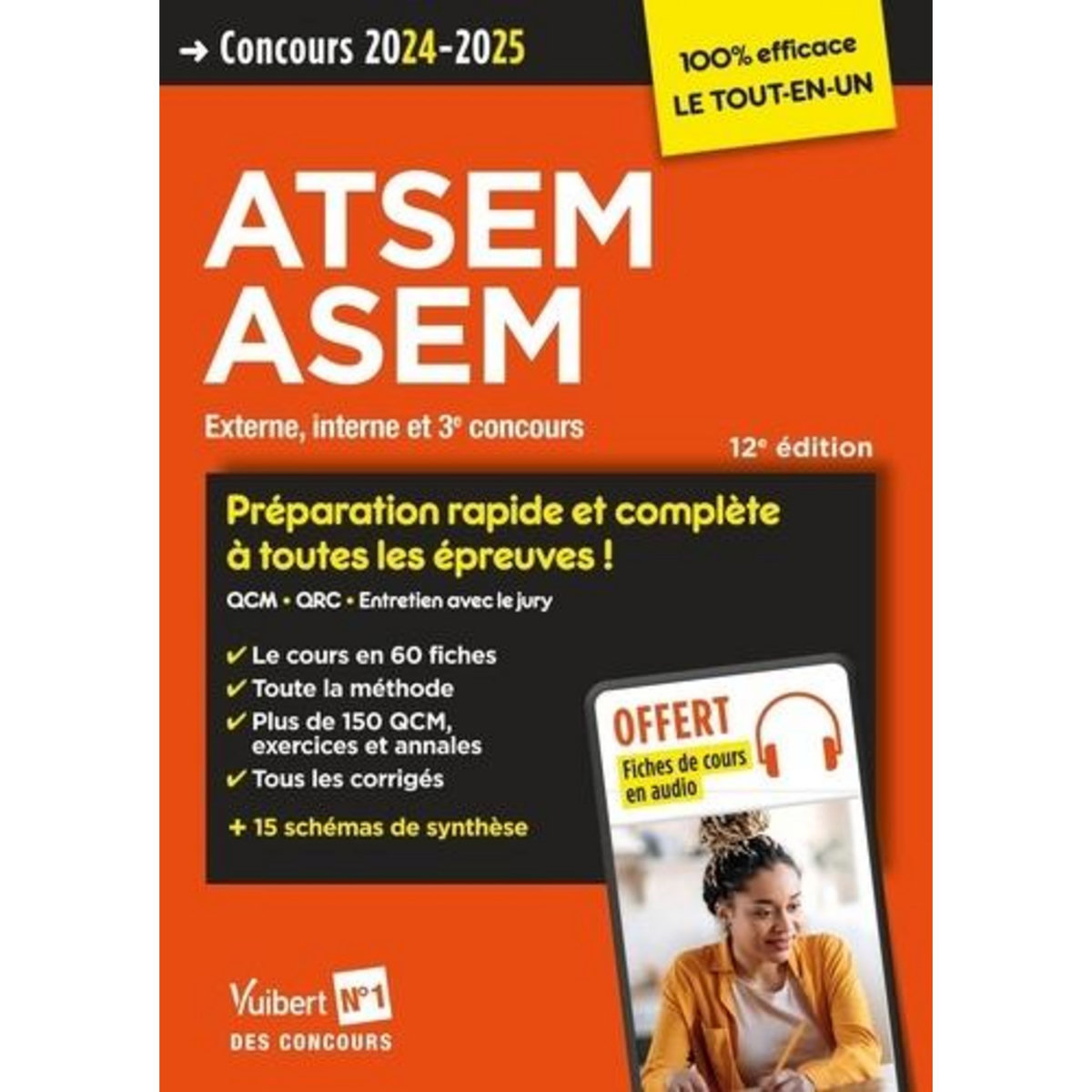 CONCOURS ATSEM ET ASEM. CONCOURS EXTERNE, INTERNE ET 3E CONCOURS, EDITION 2024-2025, Laplace Elodie