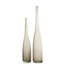 Voir la diapositive 2 : Paris Prix Lot de 2 Vases Flute en Verre  Yoko  53cm Grège