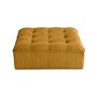 Voir la diapositive 3 : LISA DESIGN Marisol - pouf modulable - velours texturé