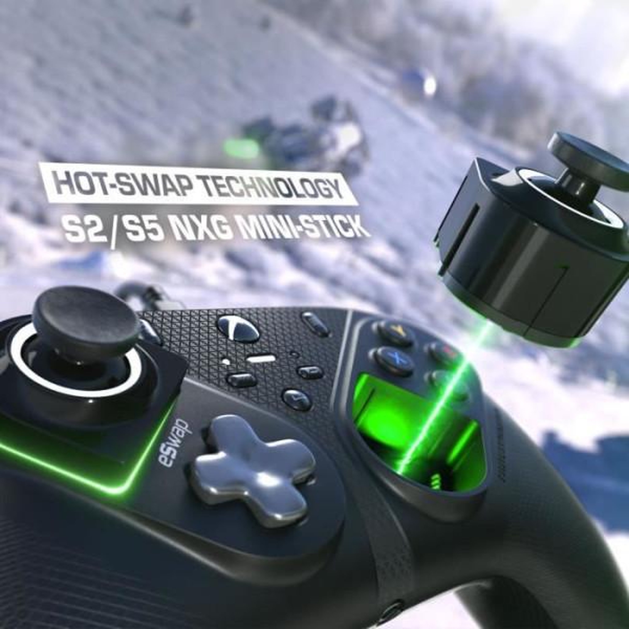 Voir la diapositive 4 : Thrustmaster Manette Gaming filaire Modulaire Xbox Series X S Thrustmaster Eswap S Pro Noir