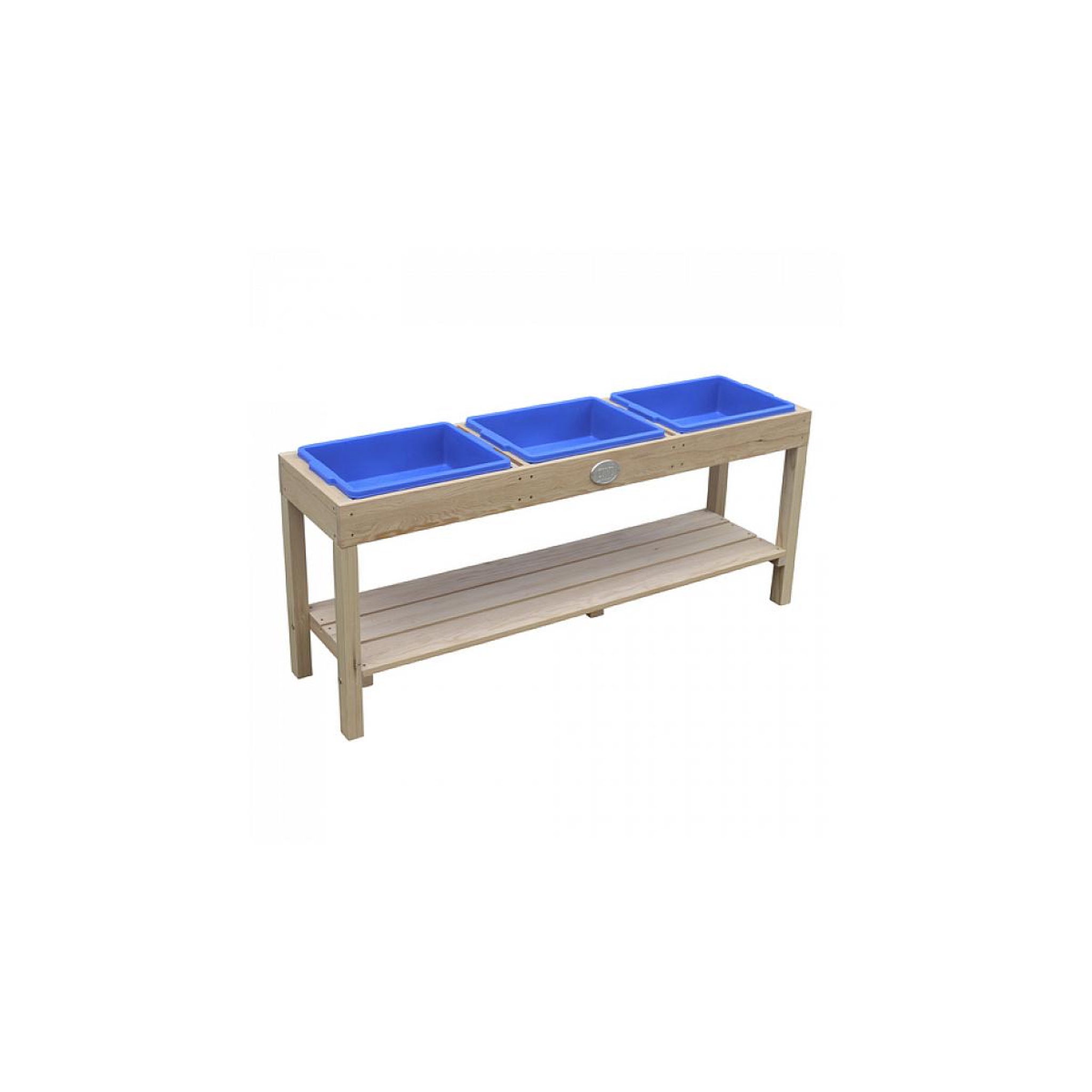 Axi House AXI Table d'activite 3 containers Naturel Marron