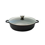 BAUMALU Cocotte en fonte 36cm 6.5l noir - 384941