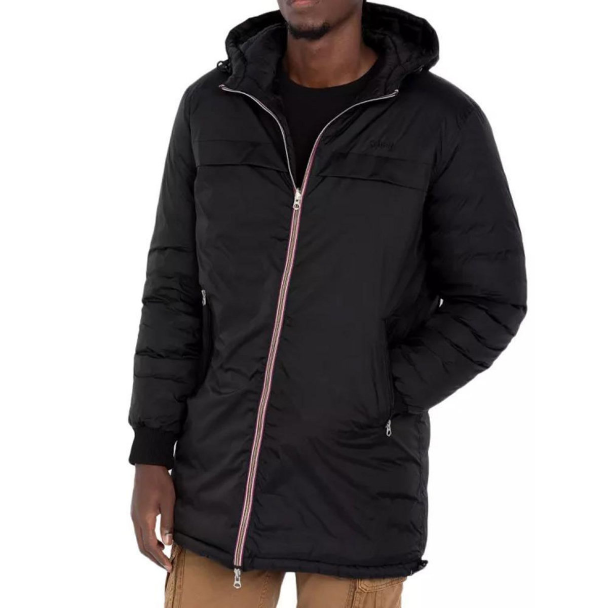 Schott Blouson Réversible Noir Homme Schott River
