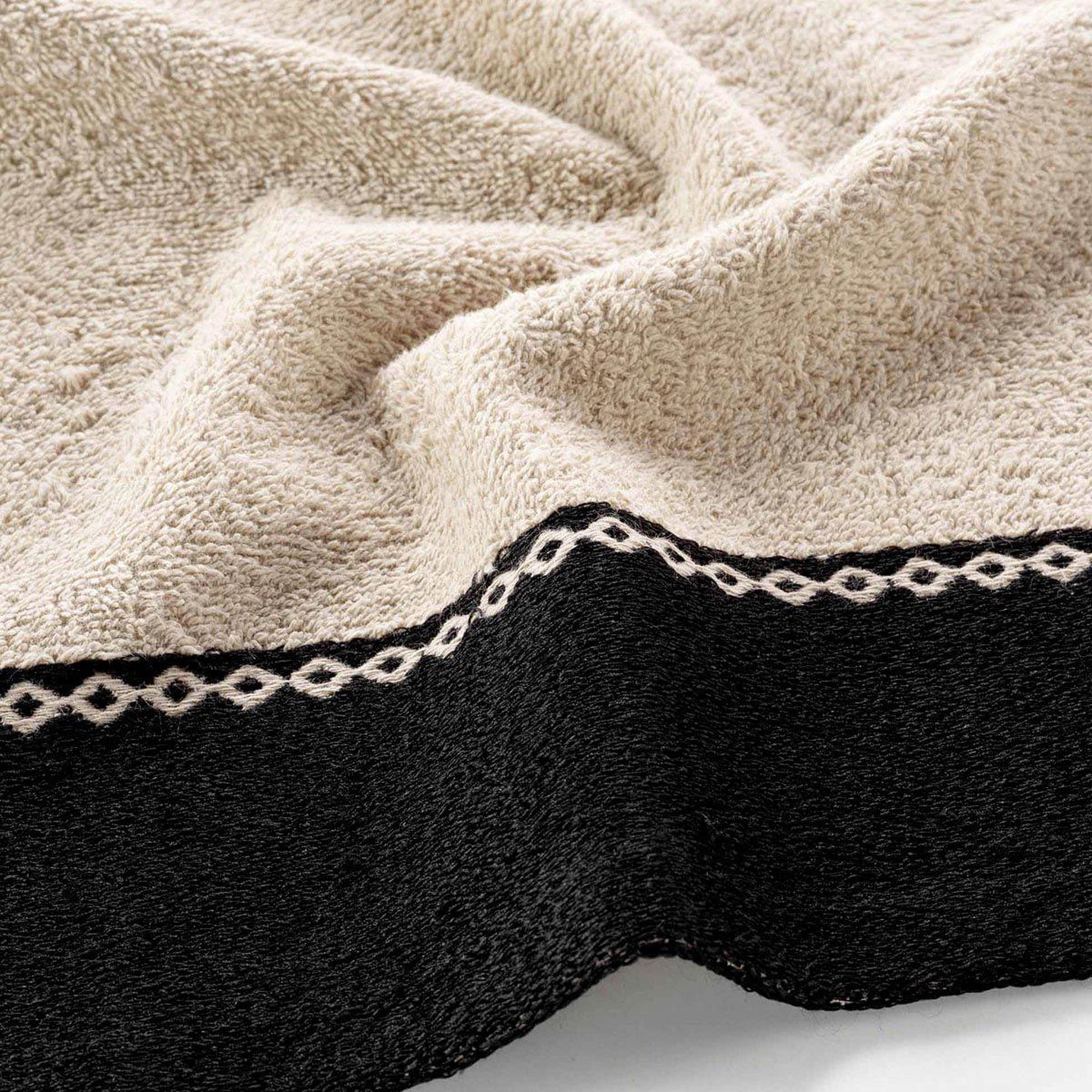Voir la diapositive 3 : Douceur d'Intérieur Drap de douche  majesty  70x130cm sable