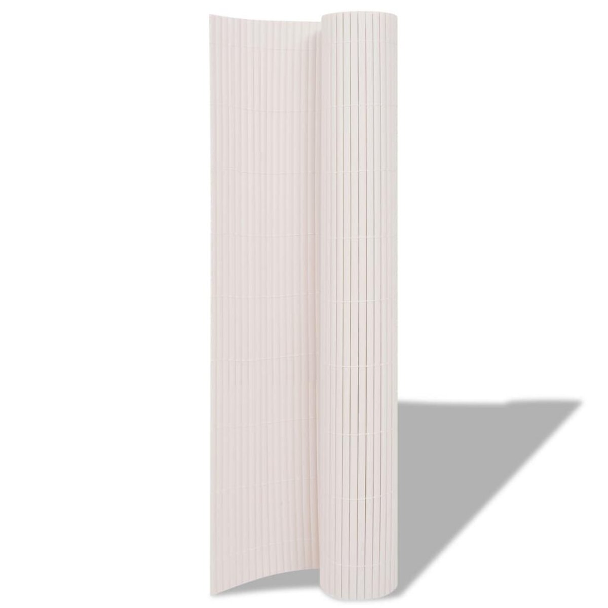 VIDAXL Cloture de jardin Double face 90 x 300 cm Blanc