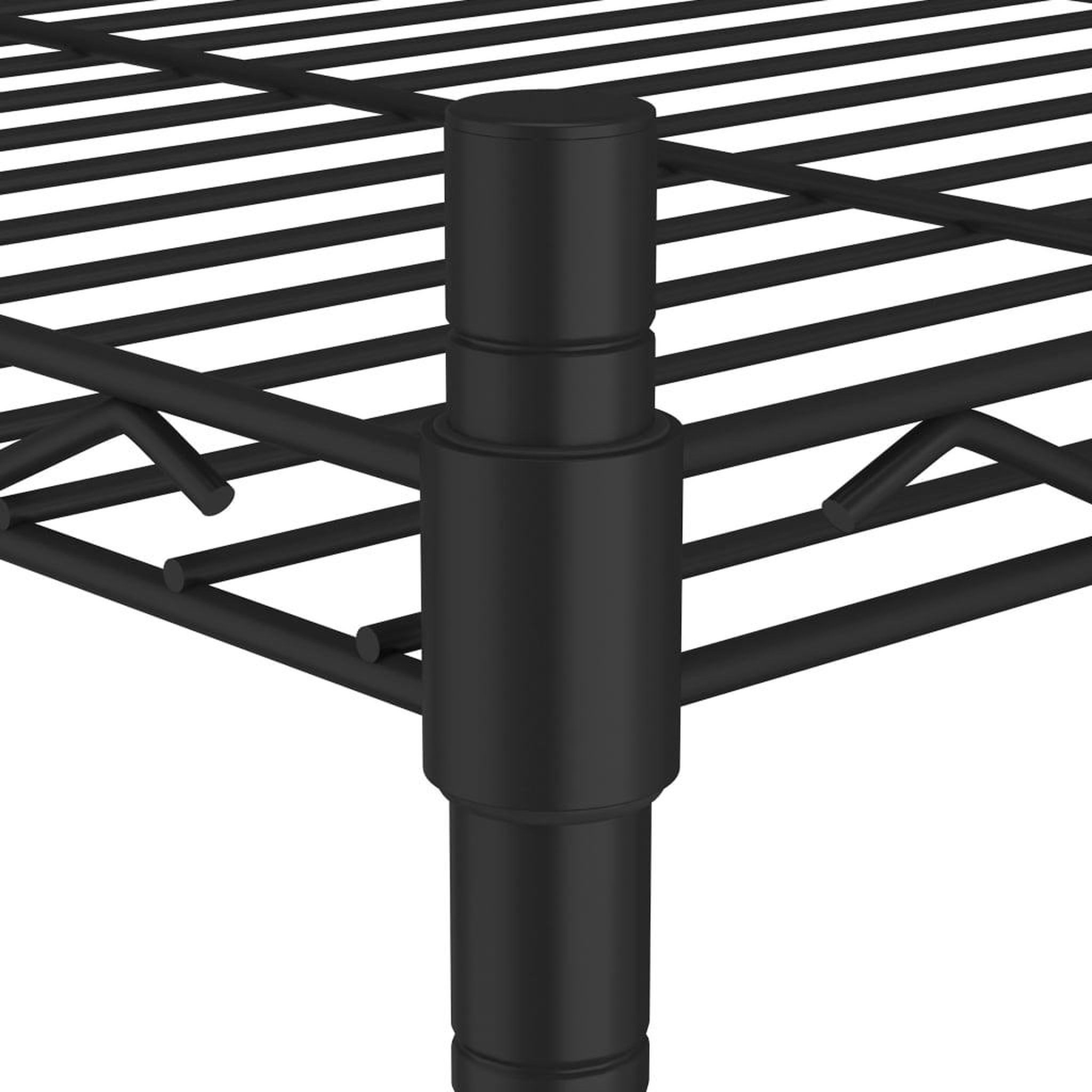 Voir la diapositive 5 : VIDAXL Etagere de rangement 3 niveaux et roues 60x35x81 cm noir 150 kg
