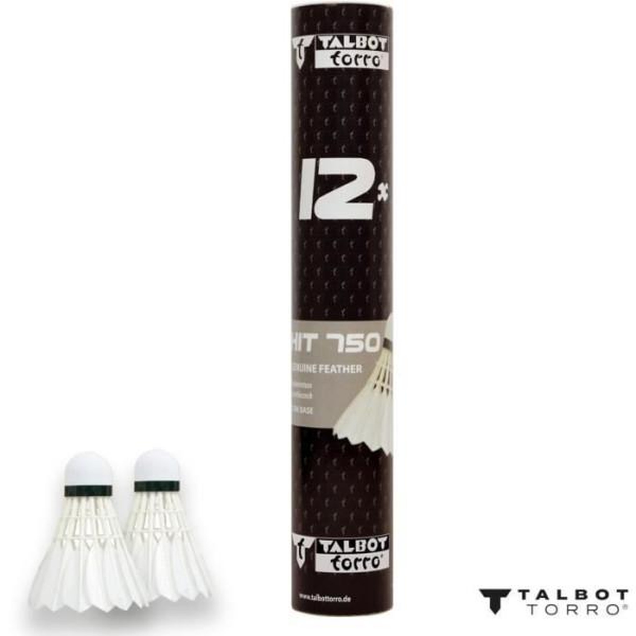 Voir la diapositive 3 : SCHILDKROT Volants de badminton - SCHILDKRÖT - Ball HIT 750 TRAINING Speed 77