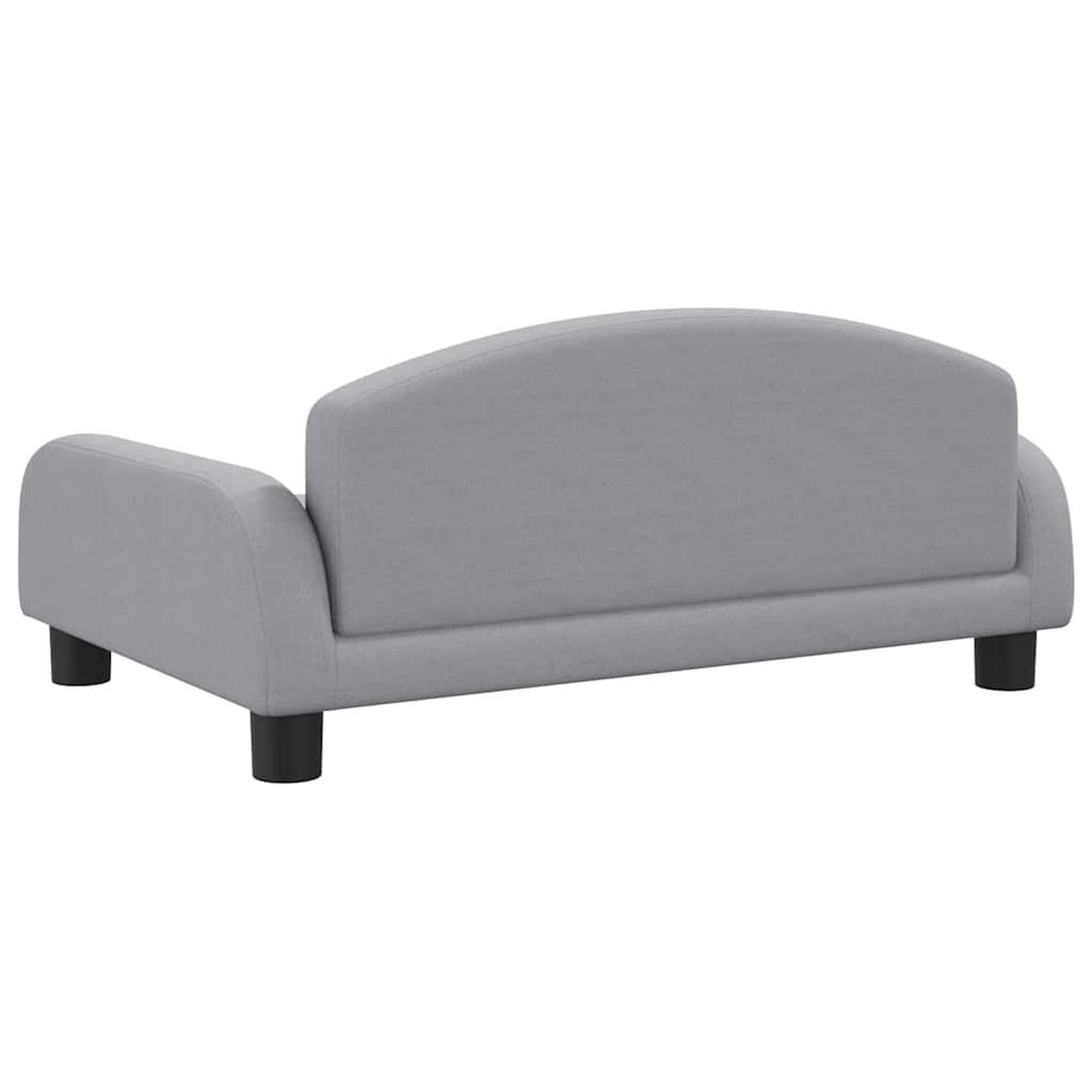 Voir la diapositive 5 : VIDAXL Lit pour chien gris clair 70x45x30 cm tissu