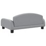 Voir la diapositive 5 : VIDAXL Lit pour chien gris clair 70x45x30 cm tissu