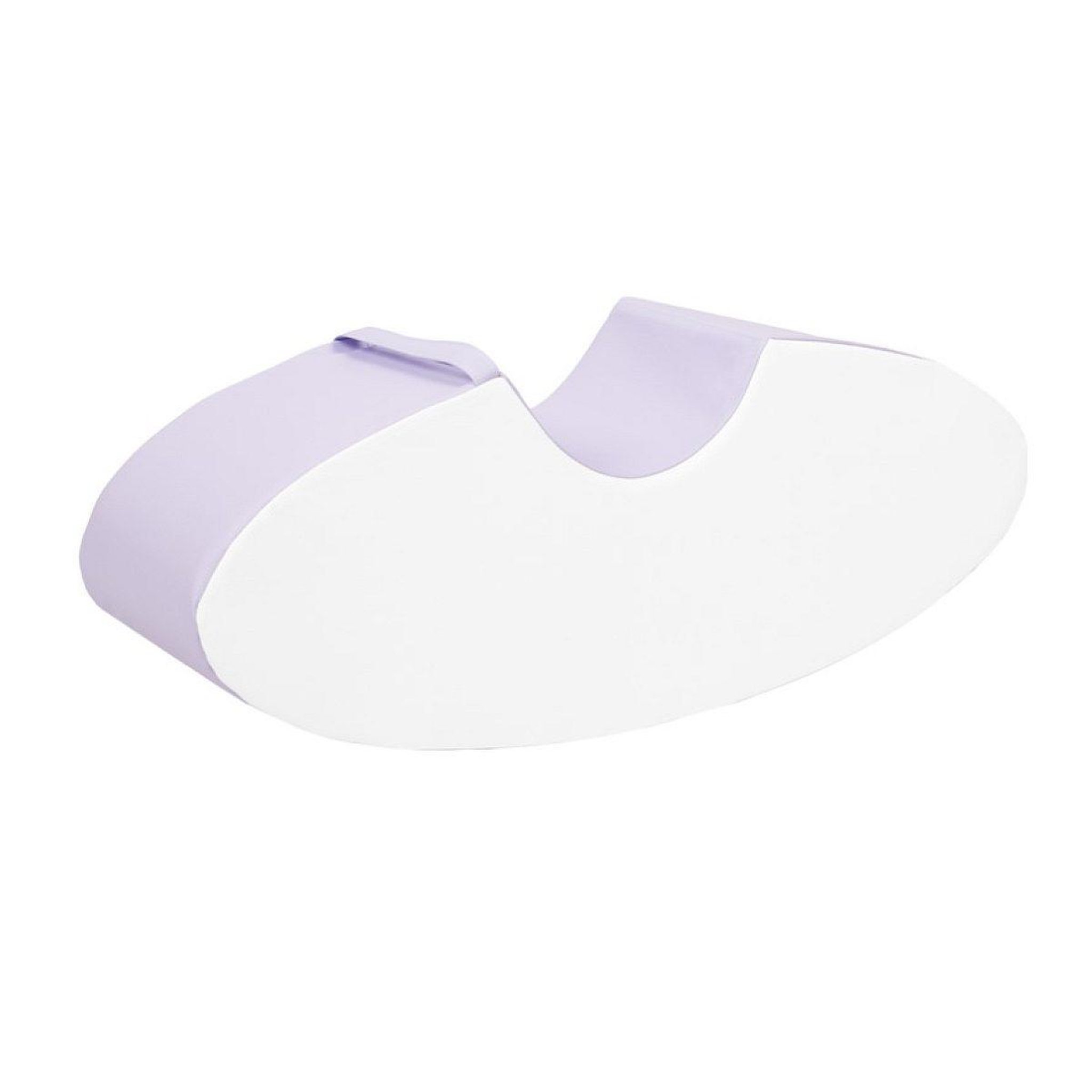 VELINDA Coussin rocker - couleur blanc lilas
