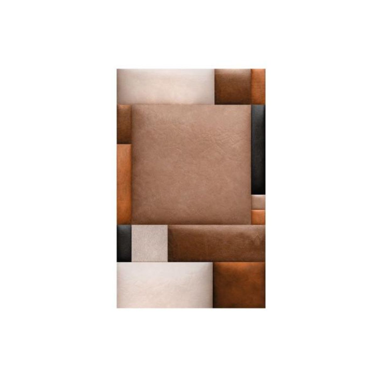 Paris Prix Papier Peint  Leather Blocks  50x1000cm