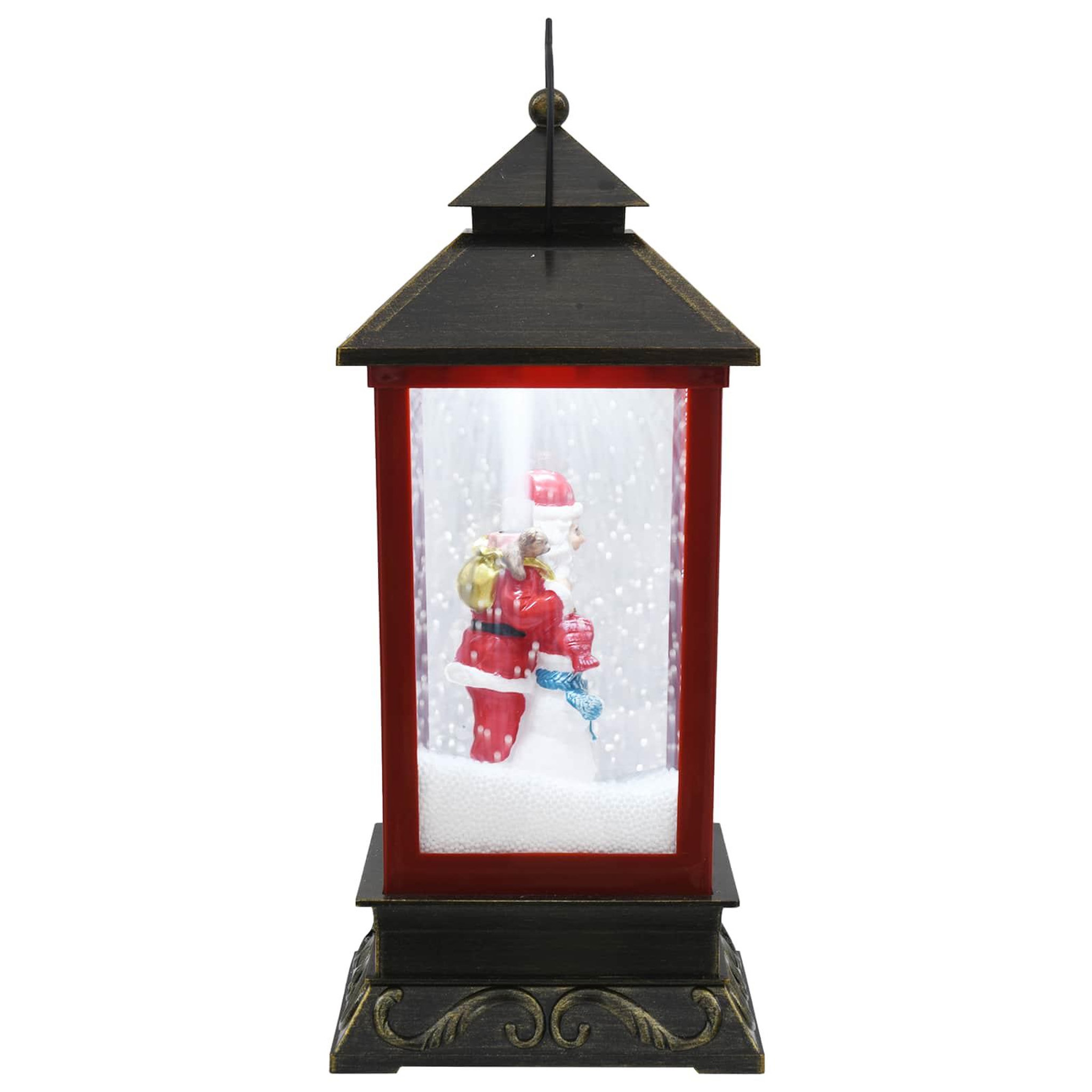 Voir la diapositive 6 : VIDAXL Lanterne de Noël ESPOO Blanc froid 17,5 x 17,5 x 41 cm