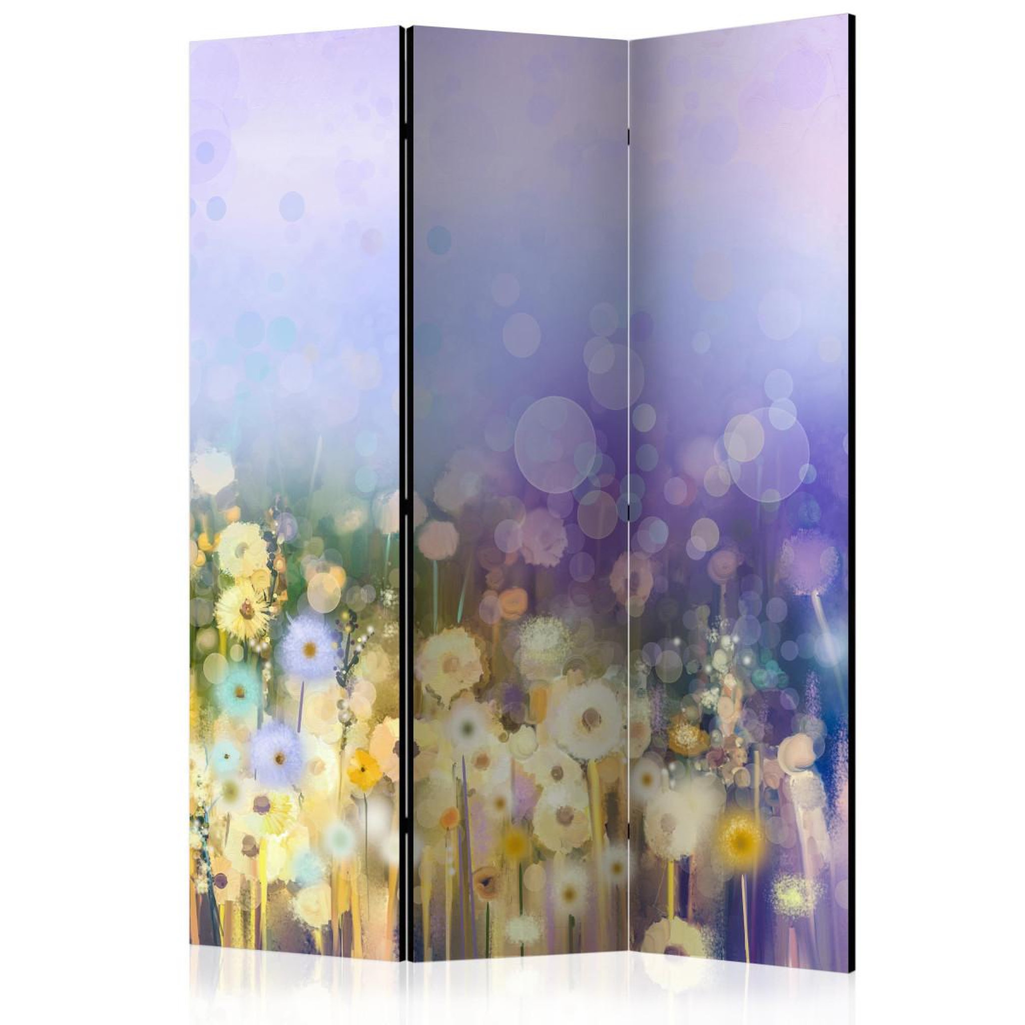 Paris Prix Paravent 3 volets  painted meadow  135x172cm