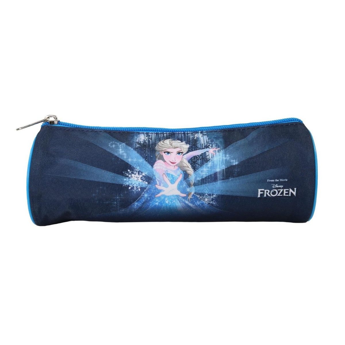Bagtrotter Trousse ronde bleue La Reine des Neiges - Bagtrotter