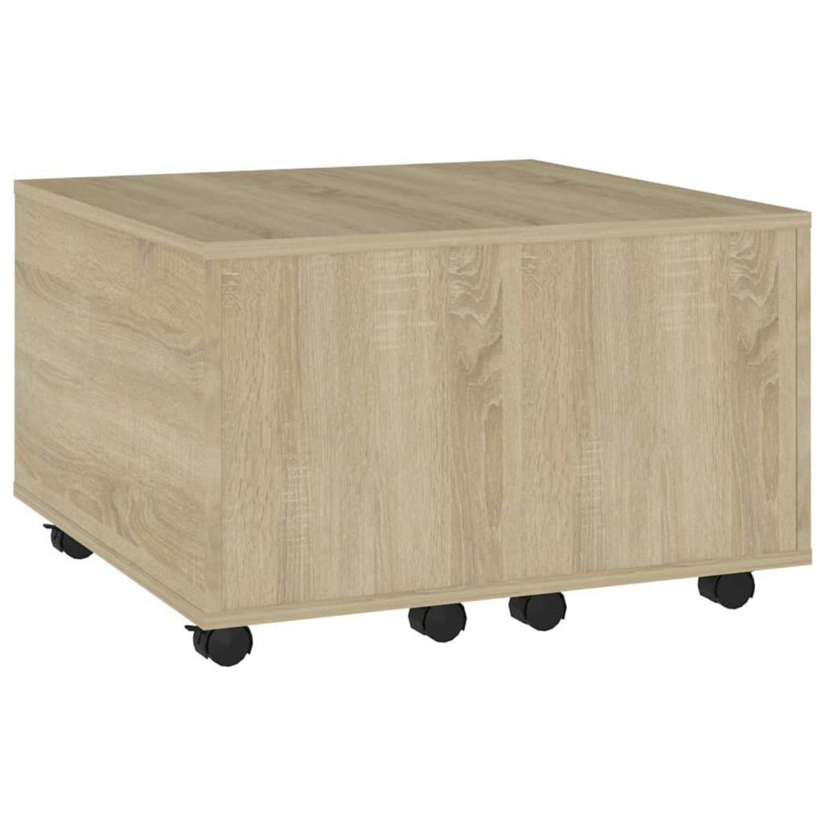 VIDAXL Table basse chene sonoma 60x60x38 cm bois d'ingenierie