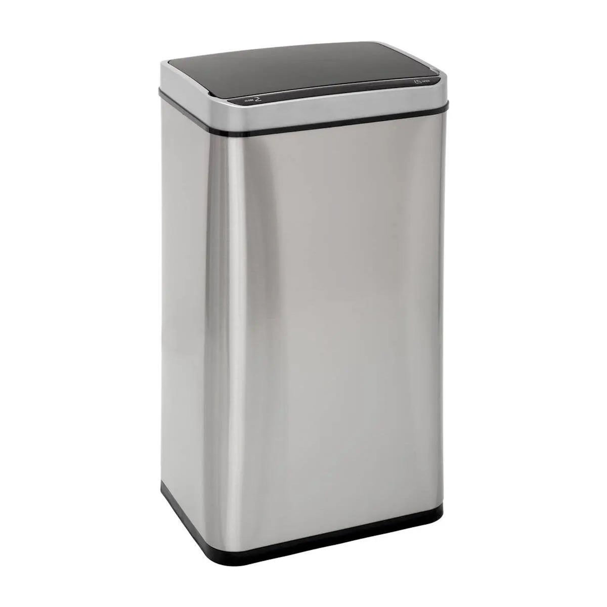 FIVE Poubelle en Métal  Sensor  40L Argent